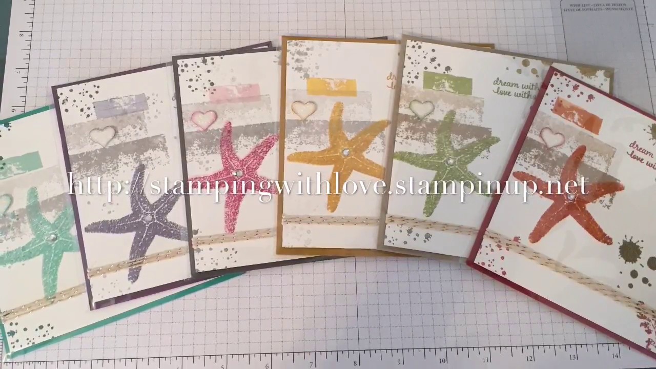 Picture Perfect Starfish - Stampin' Up! Independent Demonstrator