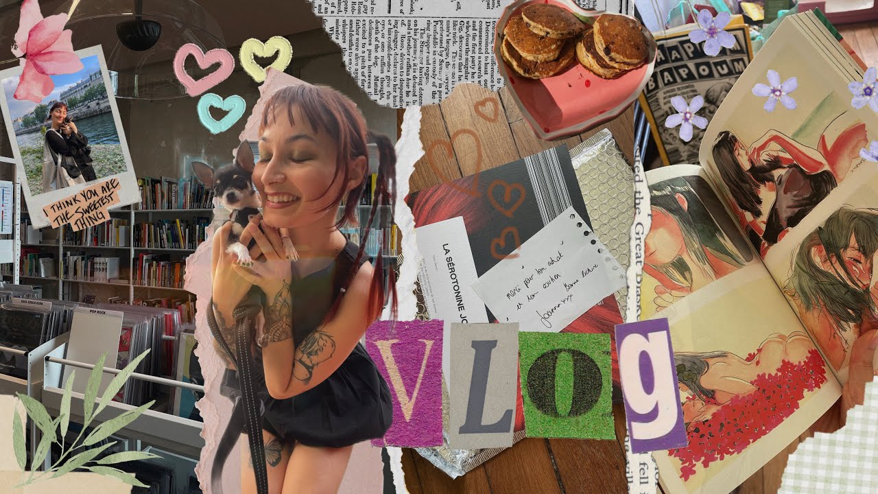 Avoir confiance en ses idées en tant que femme ! Vlog chill & librairie à Paris ☀️