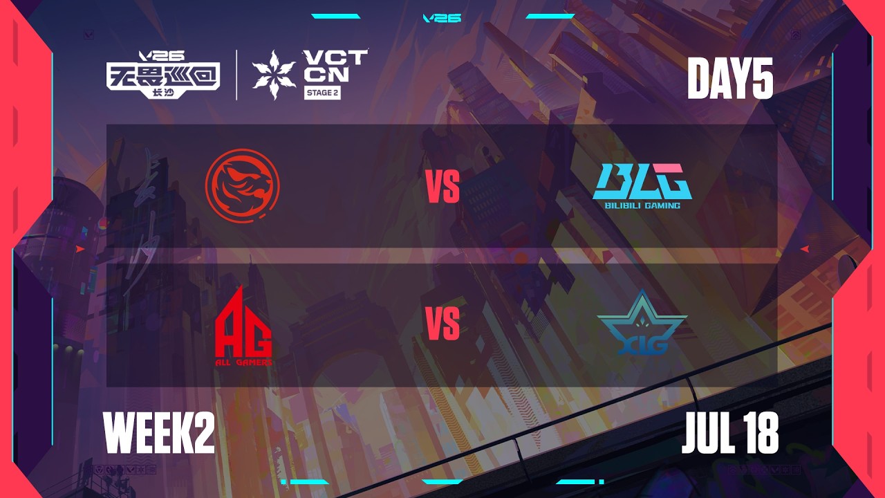 TEC vs BLG - AG vs XLG - Week 2 Day 5 - 2026 VCT CN Stage 2 @ Changsha