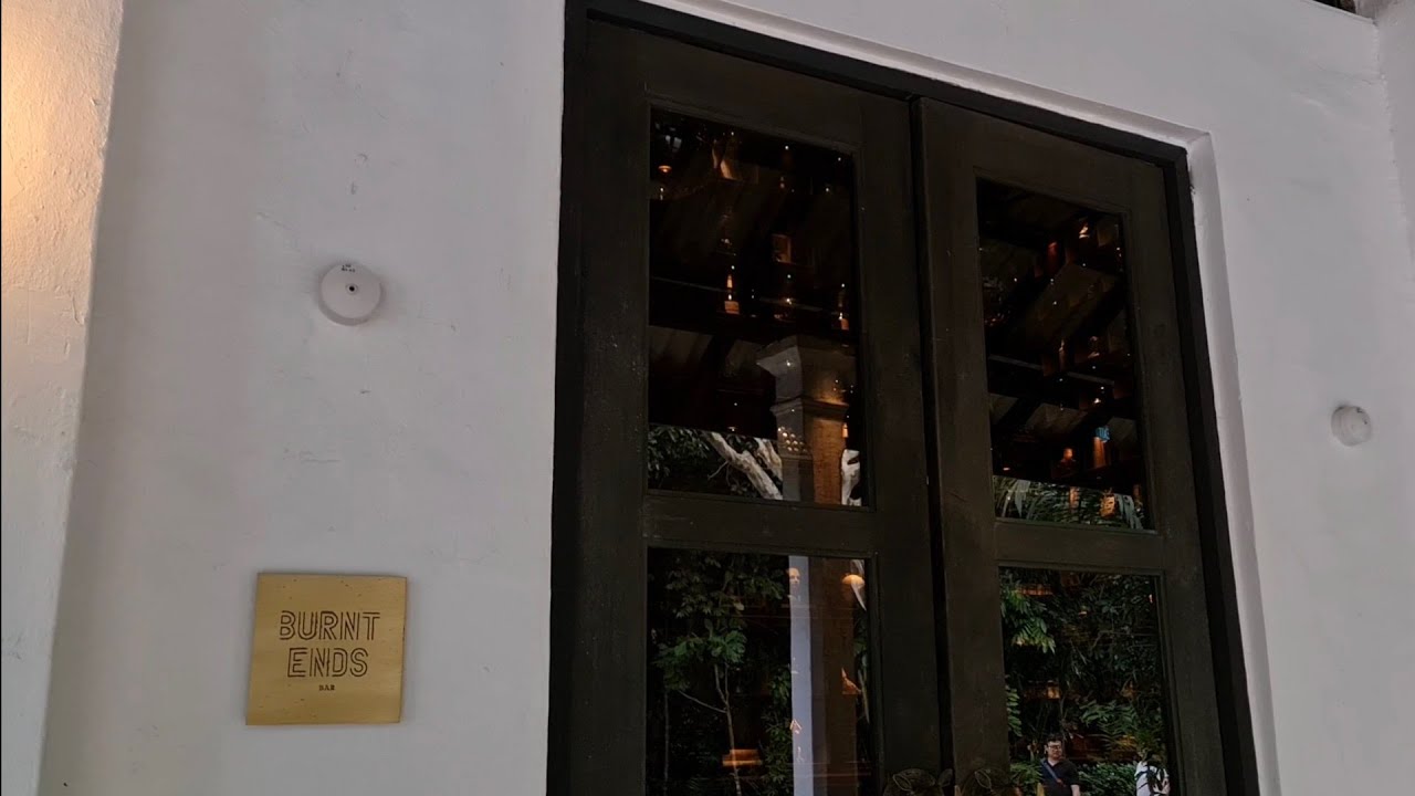 Burnt Ends Singapore || Cocktail Bar Menu & 90 Days Dry Aged Steak