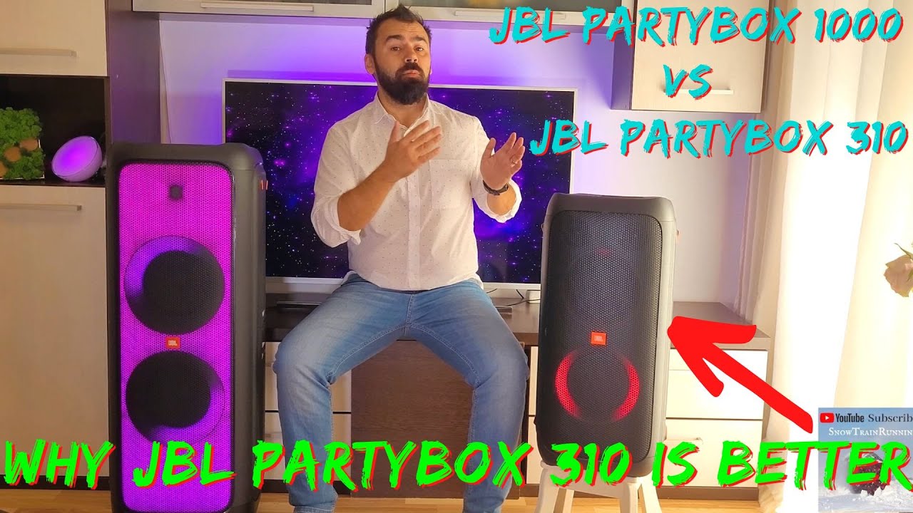 Which is better? JBL Partybox 1000 VS JBL Partybox 310!!!