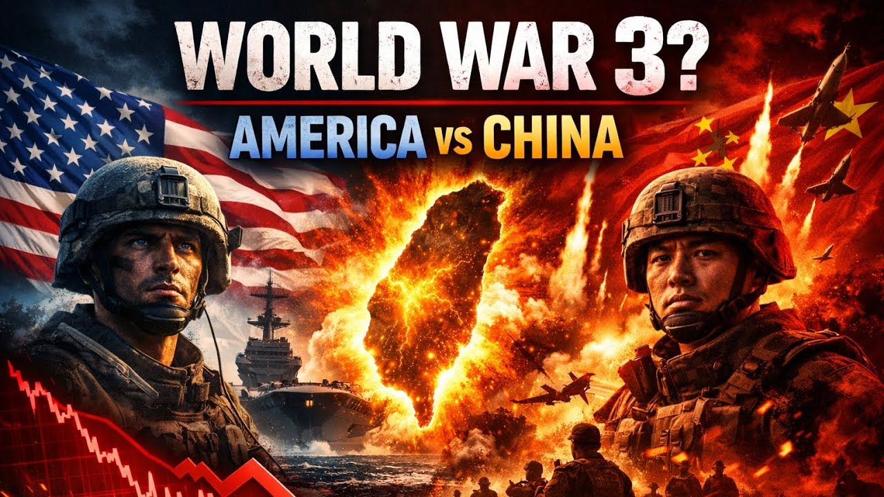 WW3 शुरू हुआ तो क्या होगा? 😮 America vs China Full War Scenario Explained in Hindi 🙏 | #WorldWar3 