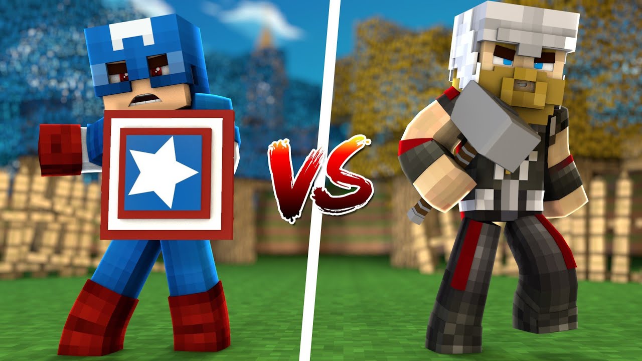 KAPTAN AMERİKA SET VS THOR SET !