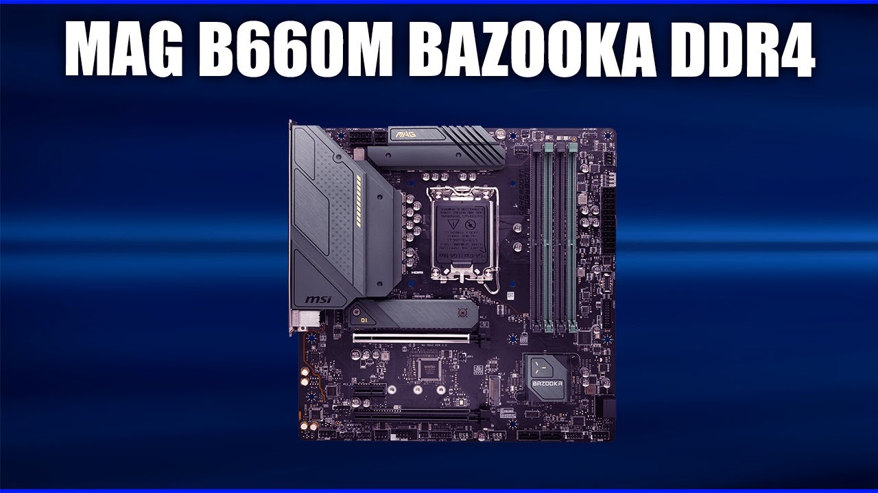 Материнская плата MSI MAG B660M Bazooka DDR4