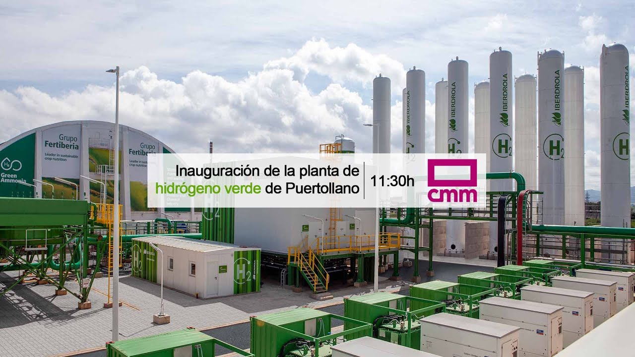 Inauguración de la Planta de Hidrógeno Verde de Puertollano (Ciudad Real)