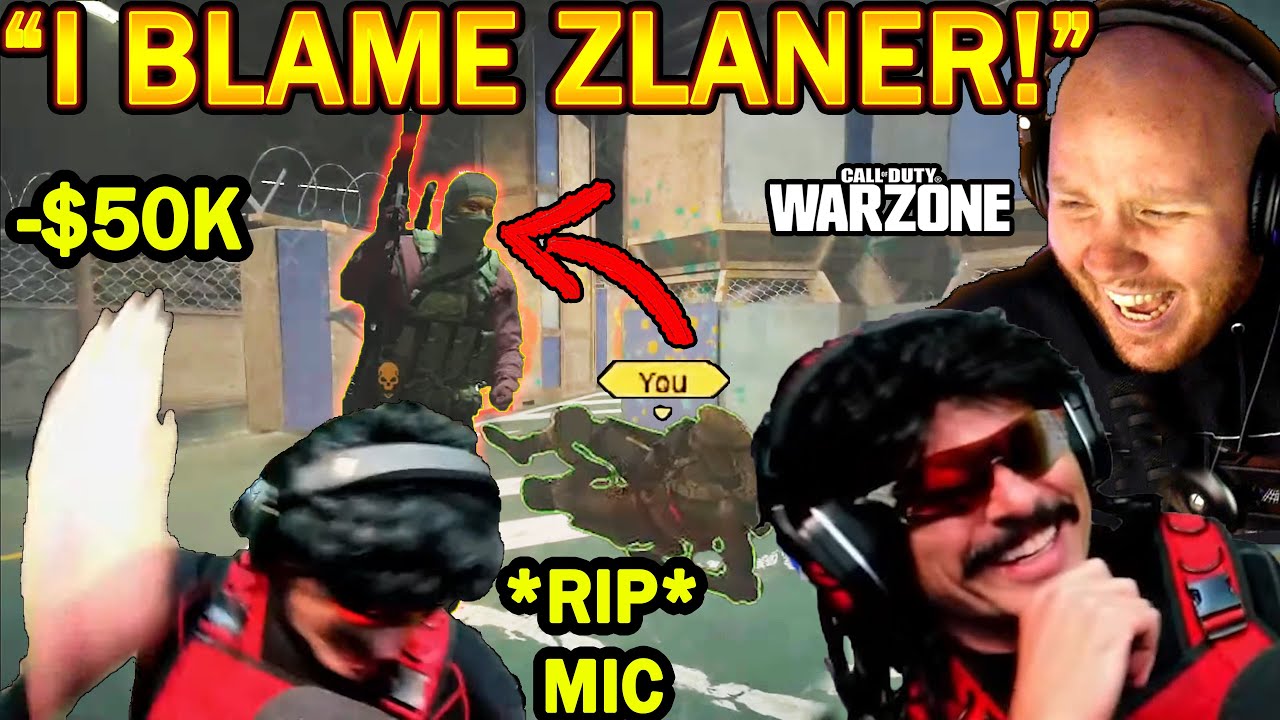 DrDisrespect SLAMS Desk & BREAKS MIC & Character After Blaming Zlaner in $50K Tourney VS PROS!