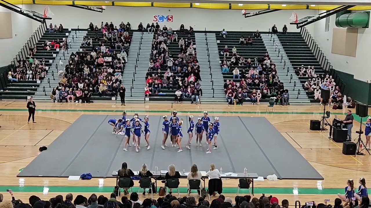 Midlothian Middle School at Chesterfield County Middle School Cheer Competition 2024