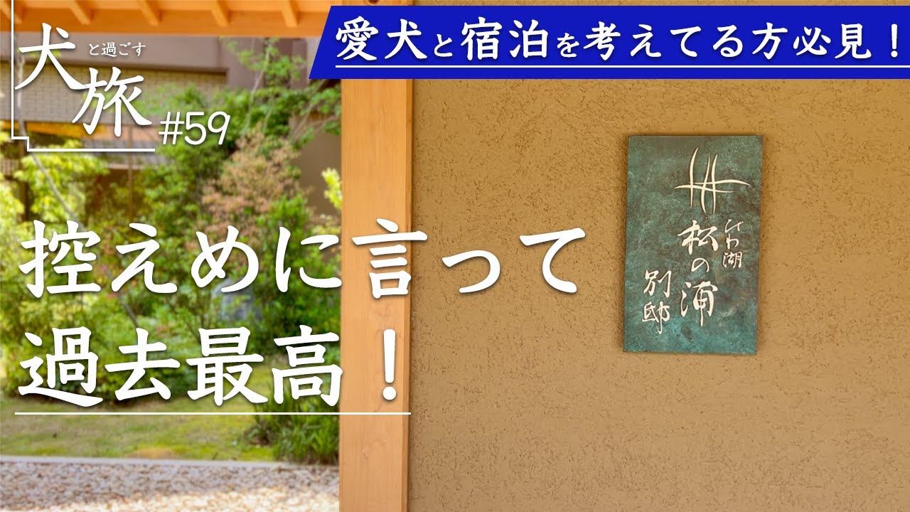 【松の浦別邸｜滋賀】愛犬と泊まってほしいお宿！琵琶湖の湖畔に佇む高級宿で極上のひとときを味わう