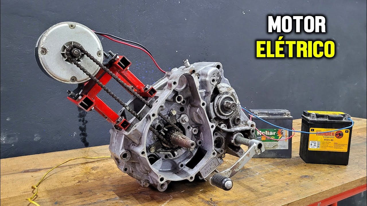 Transformando Motor de Moto em Motor Elétrico EP1