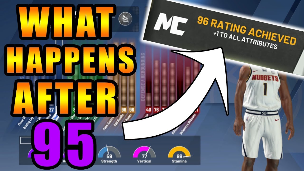 What Happens After 95 Overall in NBA 2K20
