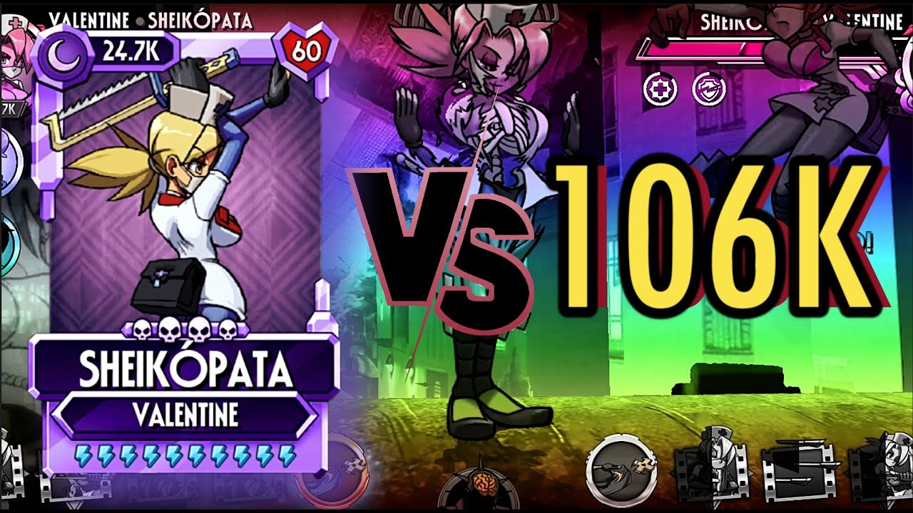 👾Skullgirls Mobile 👾 Valentine Sheikopata // Tr&egrave;s Chic