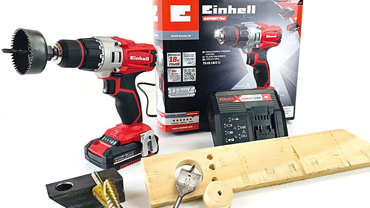 EINHELL, SERÁ QUE É BOA?  FURADEIRA E PARAFUSADEIRA EINHELL TE-CD18/2