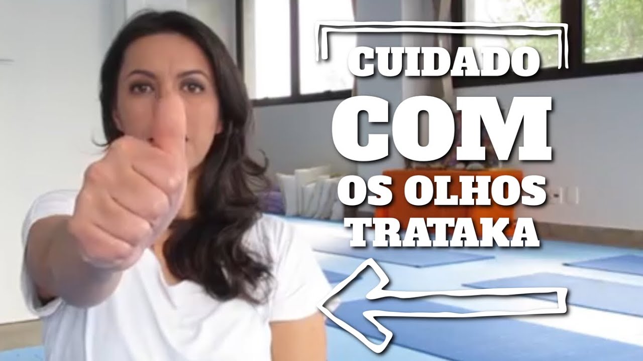 Técnica de Yoga para fazer uma limpeza ocular | Trataka | Ranise Silveira