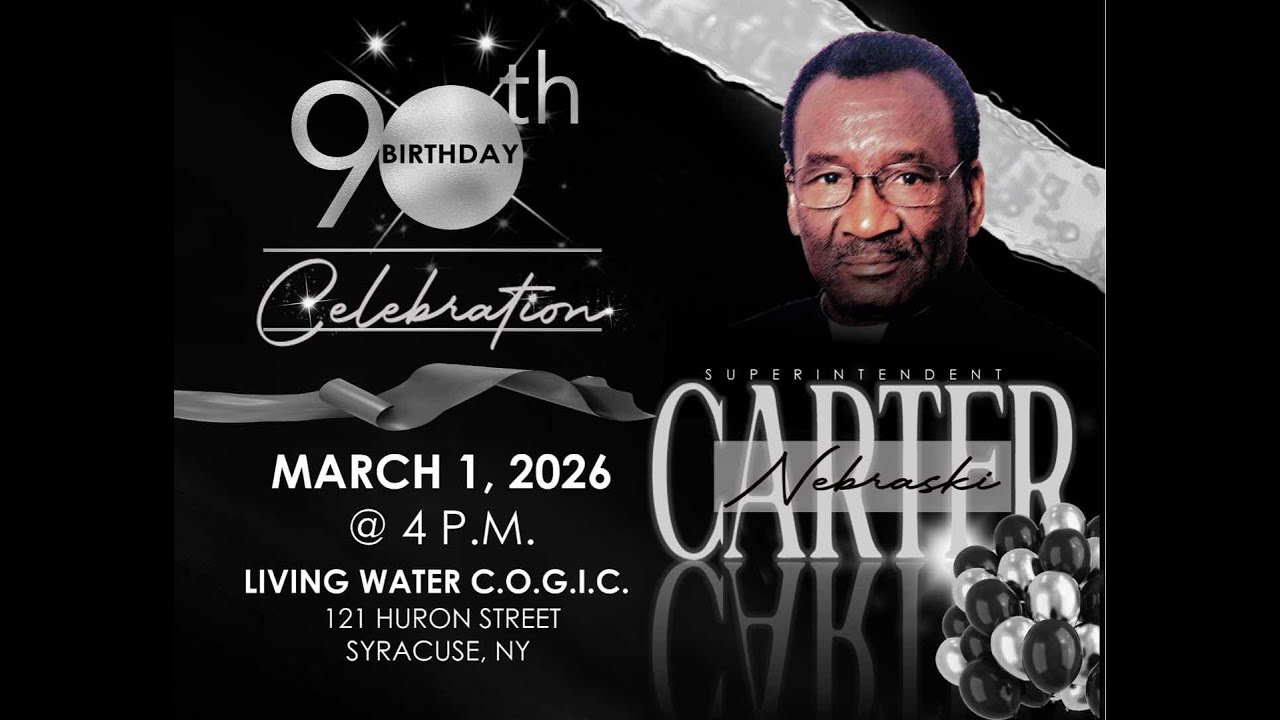 Superintendent Nebraski Carter| 90th Birthday Celebration | 3.1.2026 | Part 2