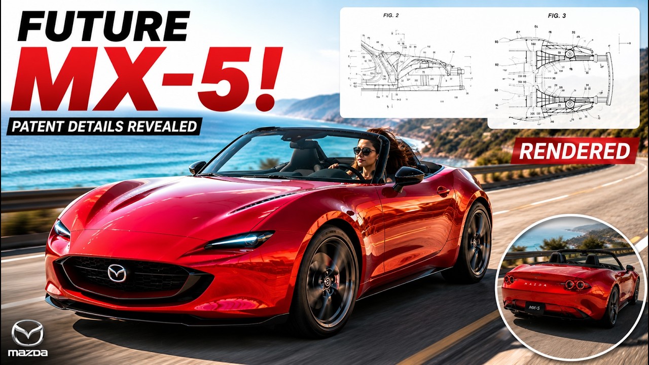 Это следующий Mazda MX-5? Новый патент раскрывает важные подробности