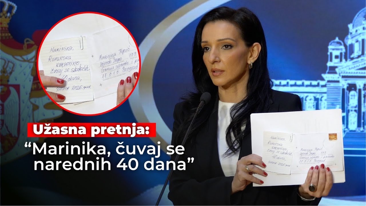 Užasna pretnja: “Marinika, čuvaj se narednih 40 dana”