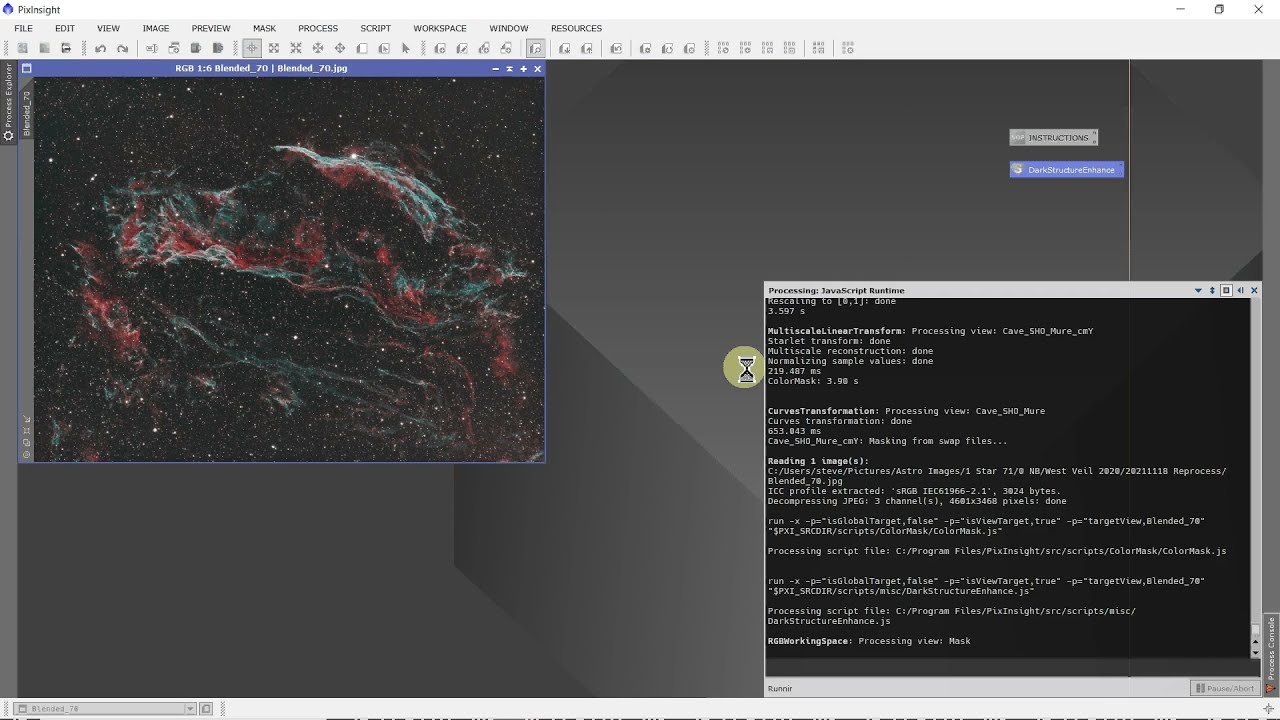 Creating, Editing, Saving and Loading PixInsight Process Icons: Part 2