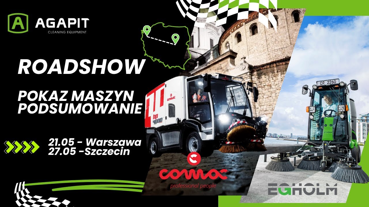 2025 ROADSHOW - POKAZ MASZYN EGHOLM I COMAC