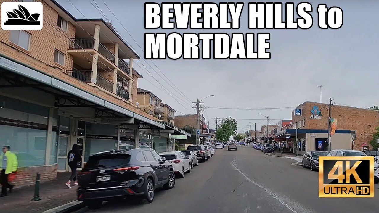 4K Sydney drive: Beverly Hills to Mortdale