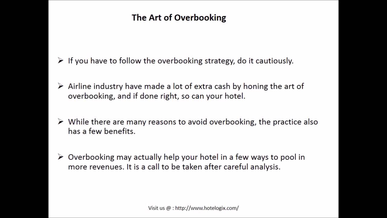 How to Manage Hotel Overbooking during Peak Season?