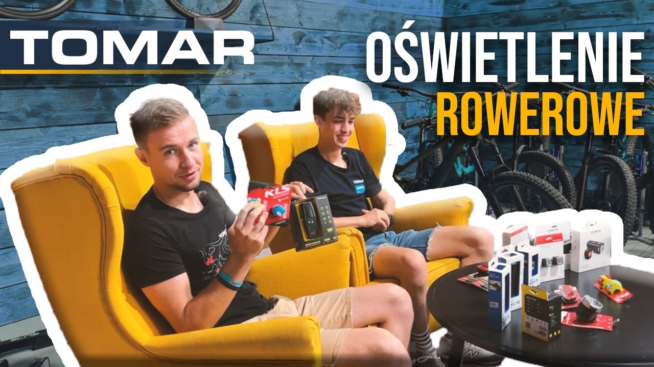 Rodzaje lampek rowerowych - wybierz z Tomar Sport
