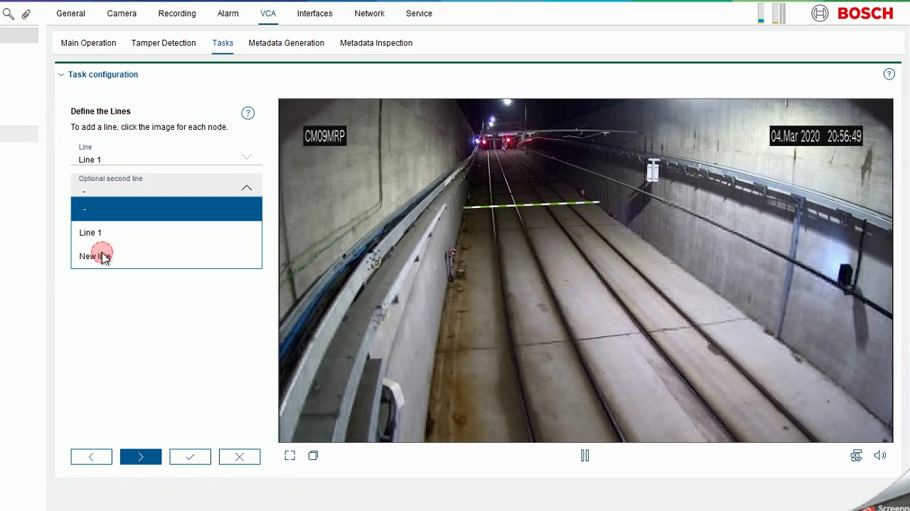 How to  Como configurar y calibrar la analítica de video Bosch