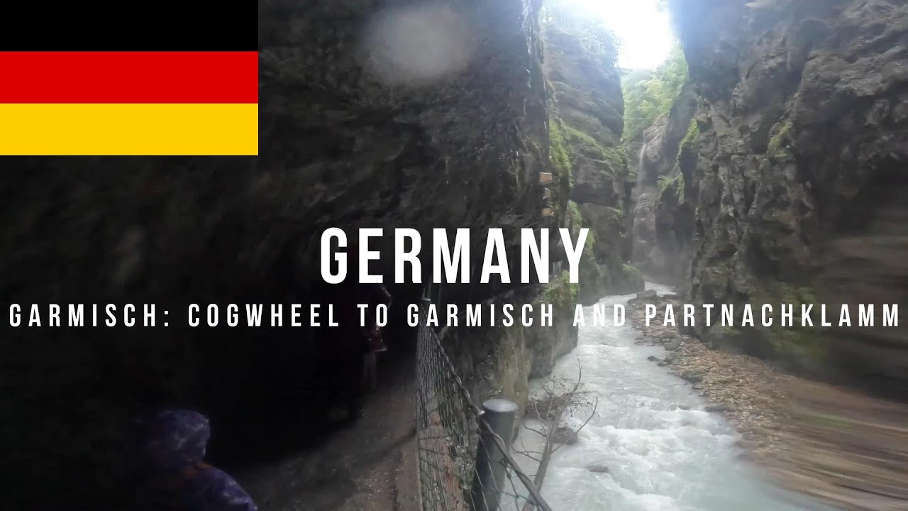 🇩🇪 Germany Ep. 4 (Garmisch): DRAMATIC Cliffs and Waterfalls in Germany?! Howling Winds and Rain!!