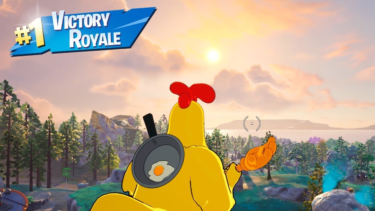 ERNIE THE GIANT CHICKEN Solo Win Gameplay! | Fortnite Battle Royale: Chapter 6 Season 3 No Builds