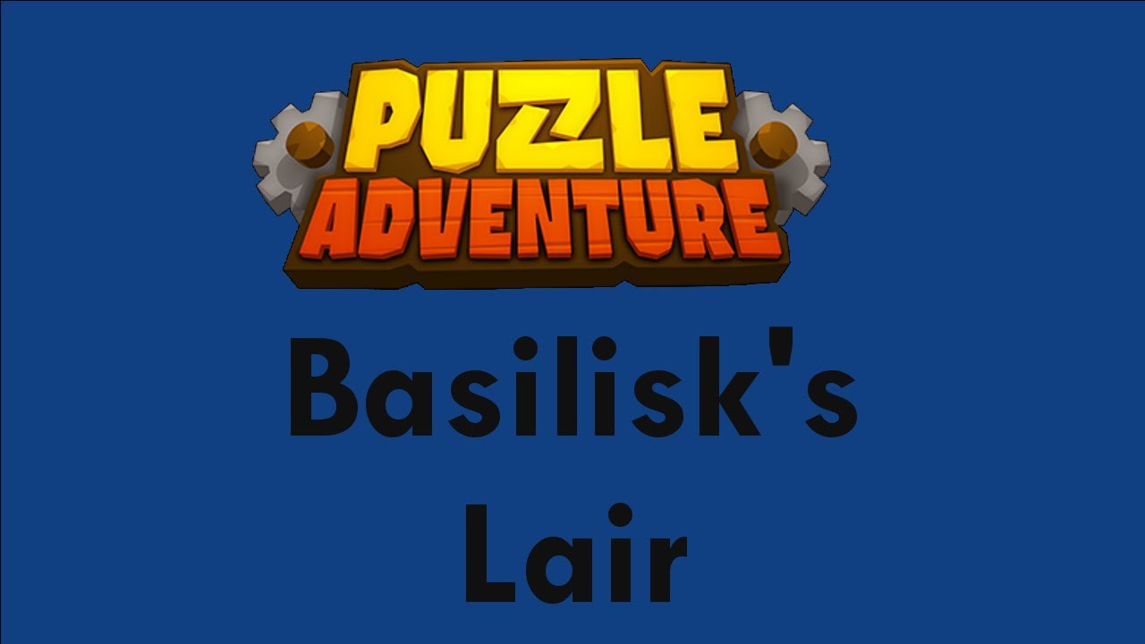 Puzzle Adventure | Basilisks Lair | 4