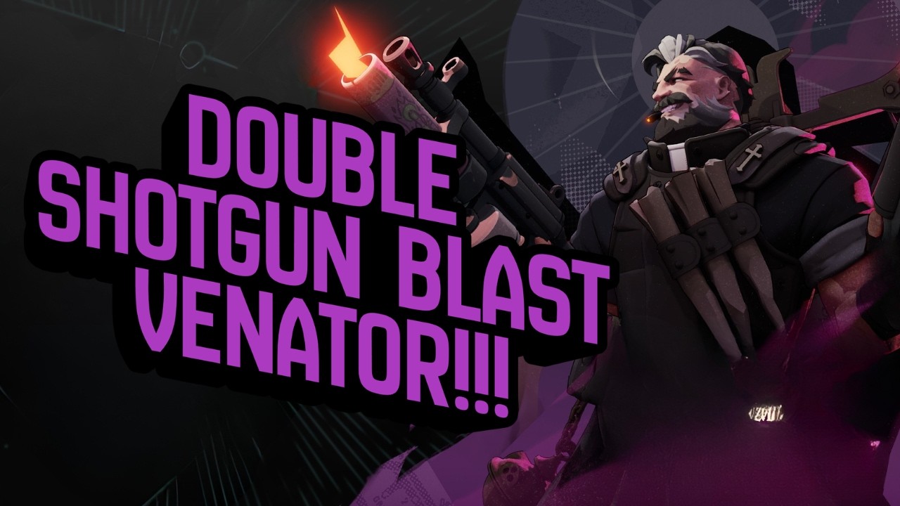 MELEE VENATOR DOUBLE SHOTGUN BLAST IS HILARIOUS!