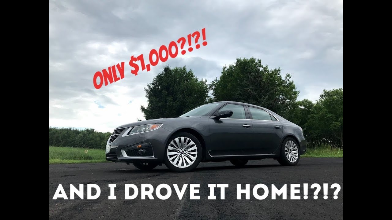 I bought the CHEAPEST 2010 Saab 9-5 Aero XWD in the USA - EP1