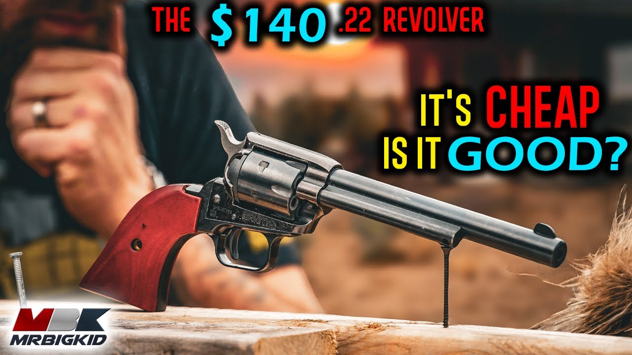 Самый дешёвый револьвер .22 калибра — Heritage Rough Rider. Стоит ли он того?