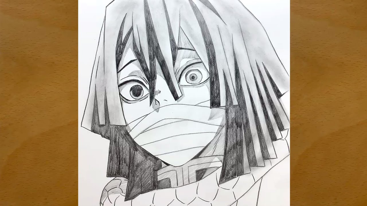 How to draw Obanai Iguro from Demon Slayer | Kimetsu no Yaiba | step by step | draw anime