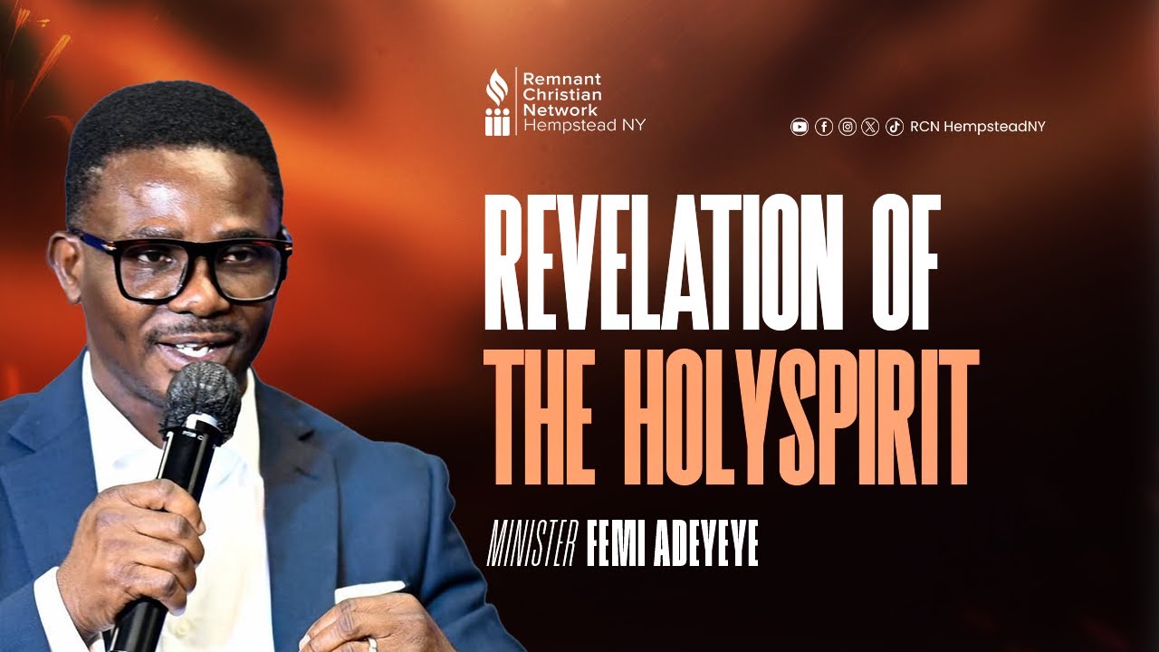 REVELATION OF THE HOLYSPIRIT || MINISTER FEMI ADEYEYE