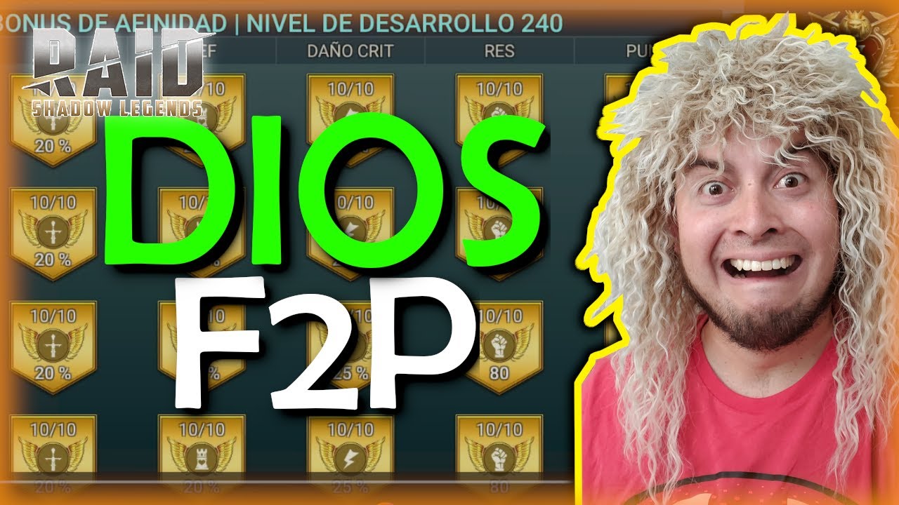 Consejos de un DIOS F2P - END GAME!!! | RAID SHADOW LEGENDS Espanol