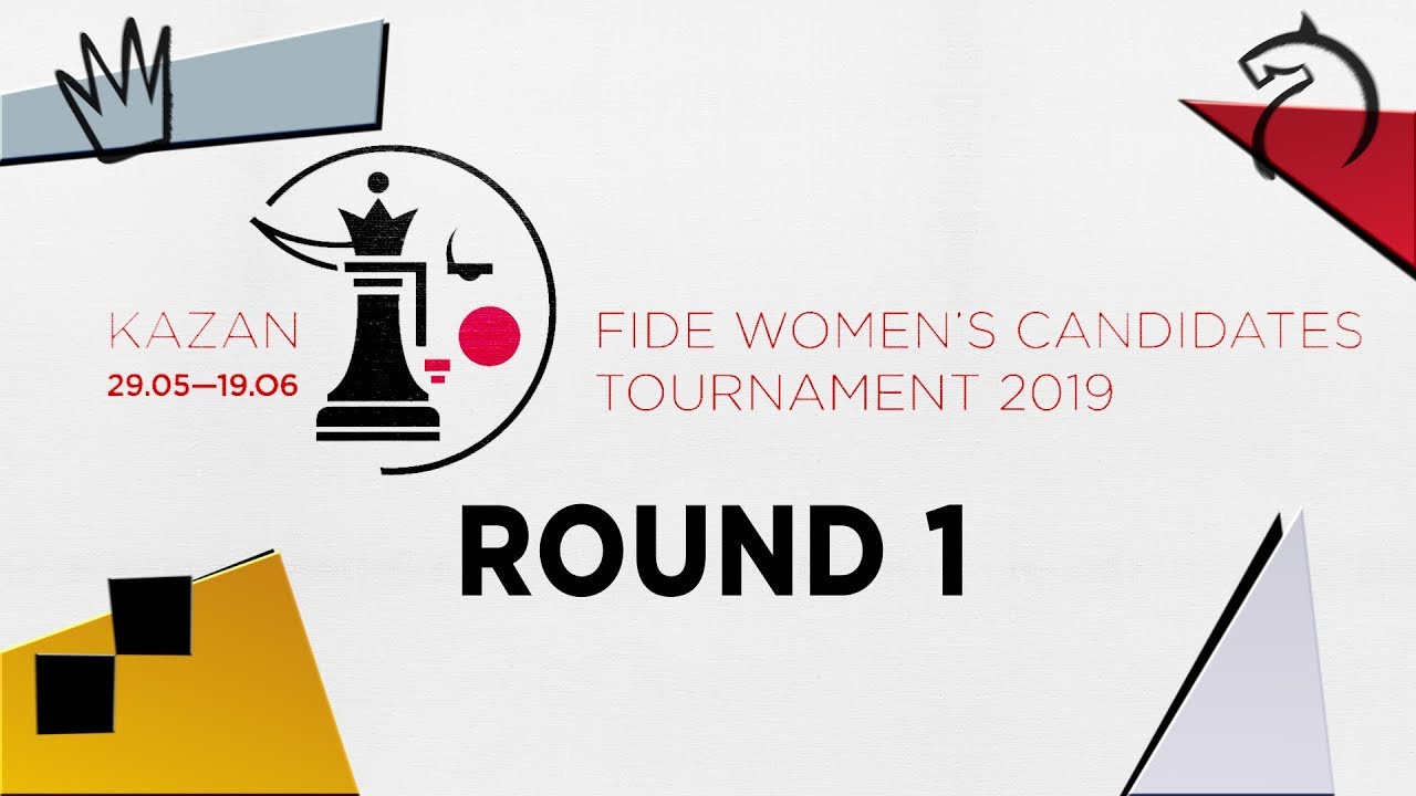 FIDE Women's Candidates Tournament 2019. Round 1.