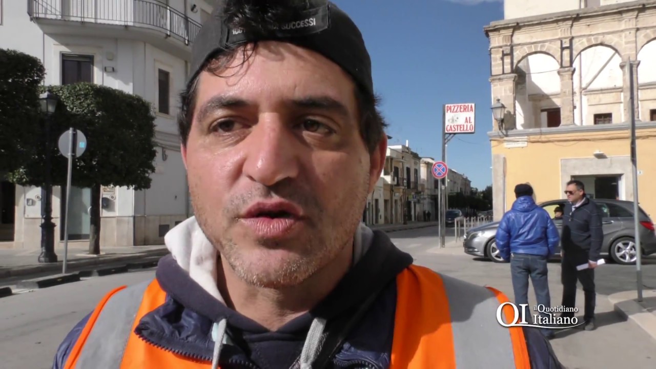 Adelfia, da ladro a spazzino. Antonio: 