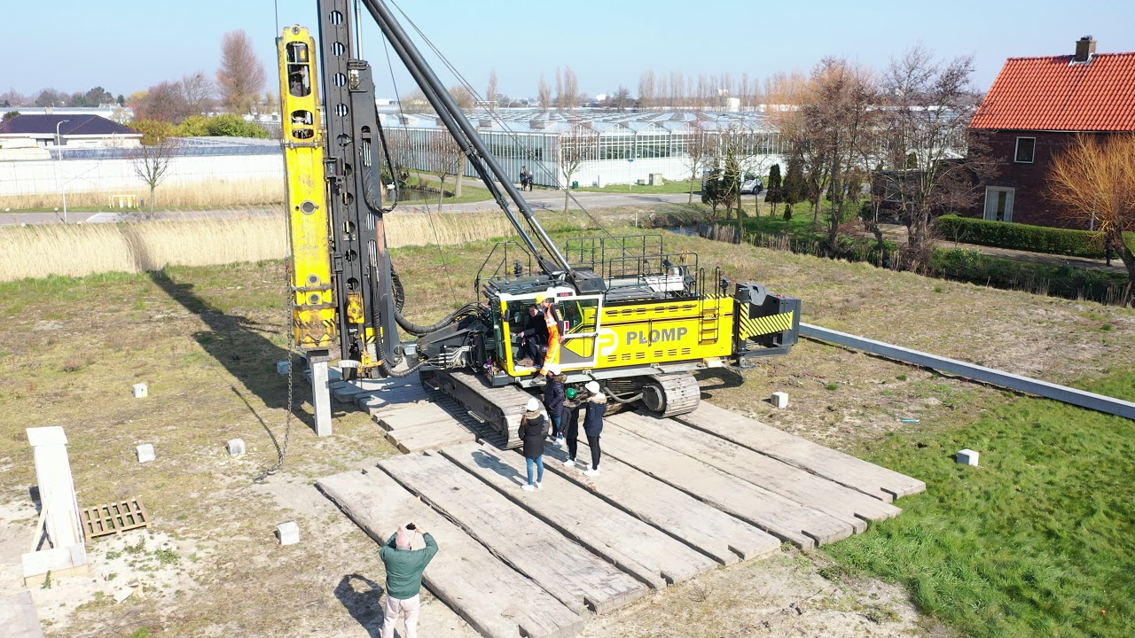 Palen heien aan de Gantellaan 20, Honselersdijk
