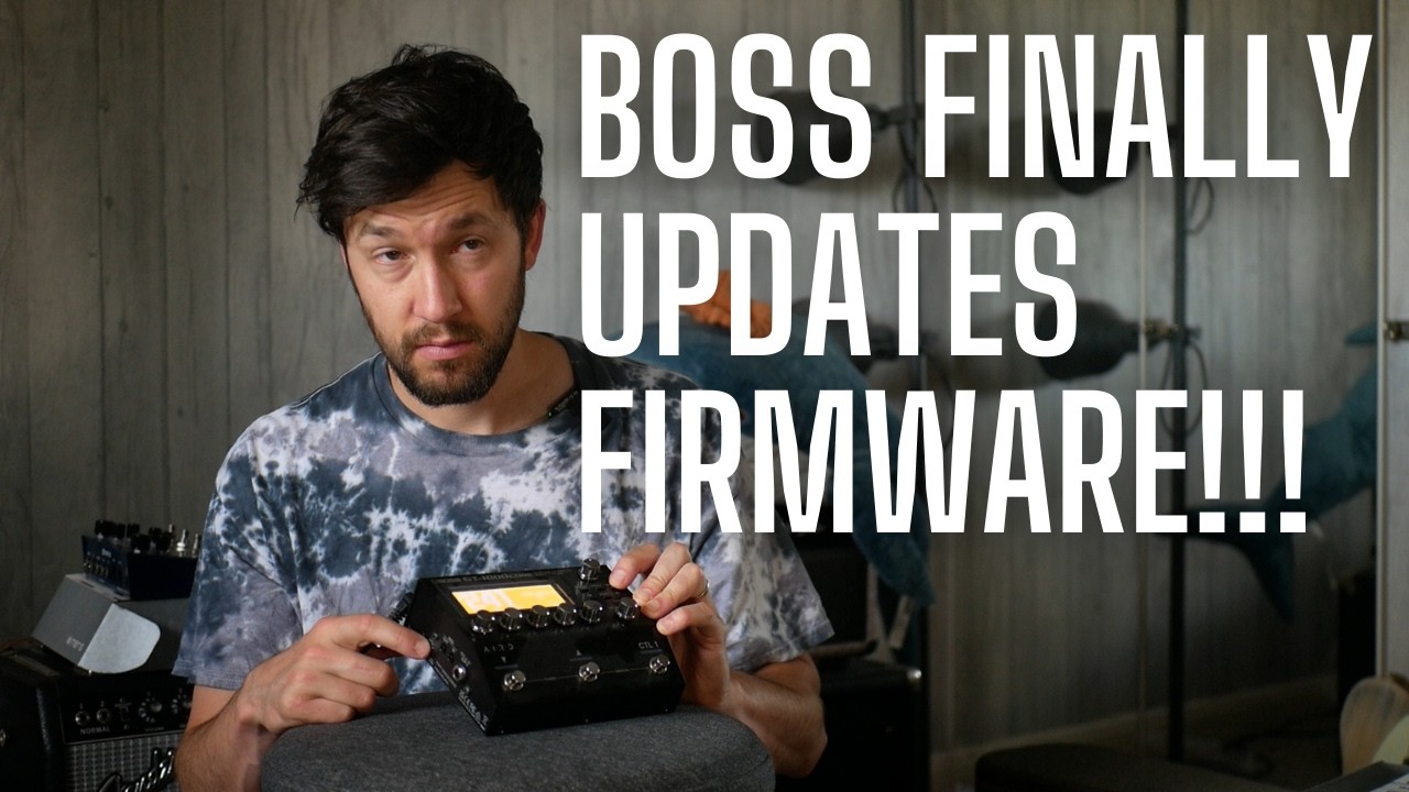 I NEVER Thought I'd Say This - BOSS GT1000 NEW FIRMWARE and NEW AMPS
