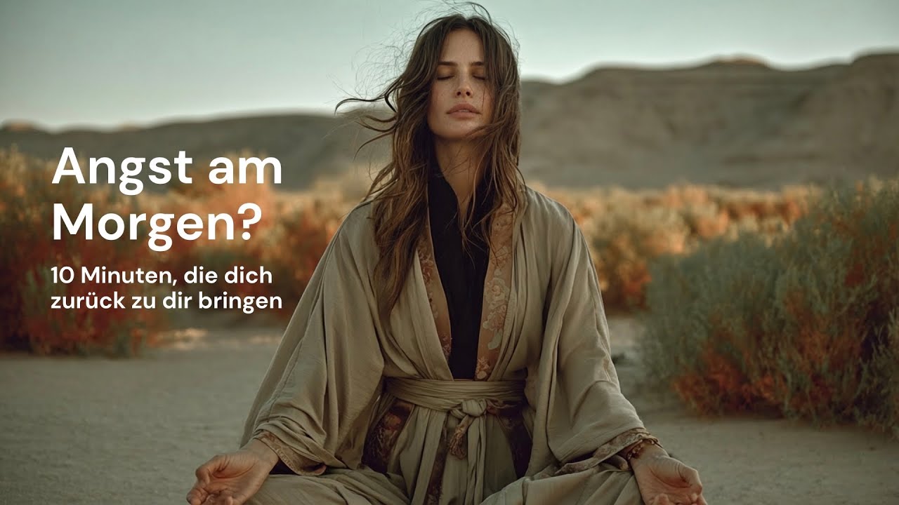 Morgenmeditation bei Angst | Sanft ankommen & innerlich ruhiger werden