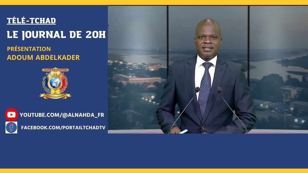 🌍 EN DIRECT - T&Eacute;L&Eacute; TCHAD - Le 20H du JT - Mercredi 25 Janvier 2023 | Adoum Abdelkader