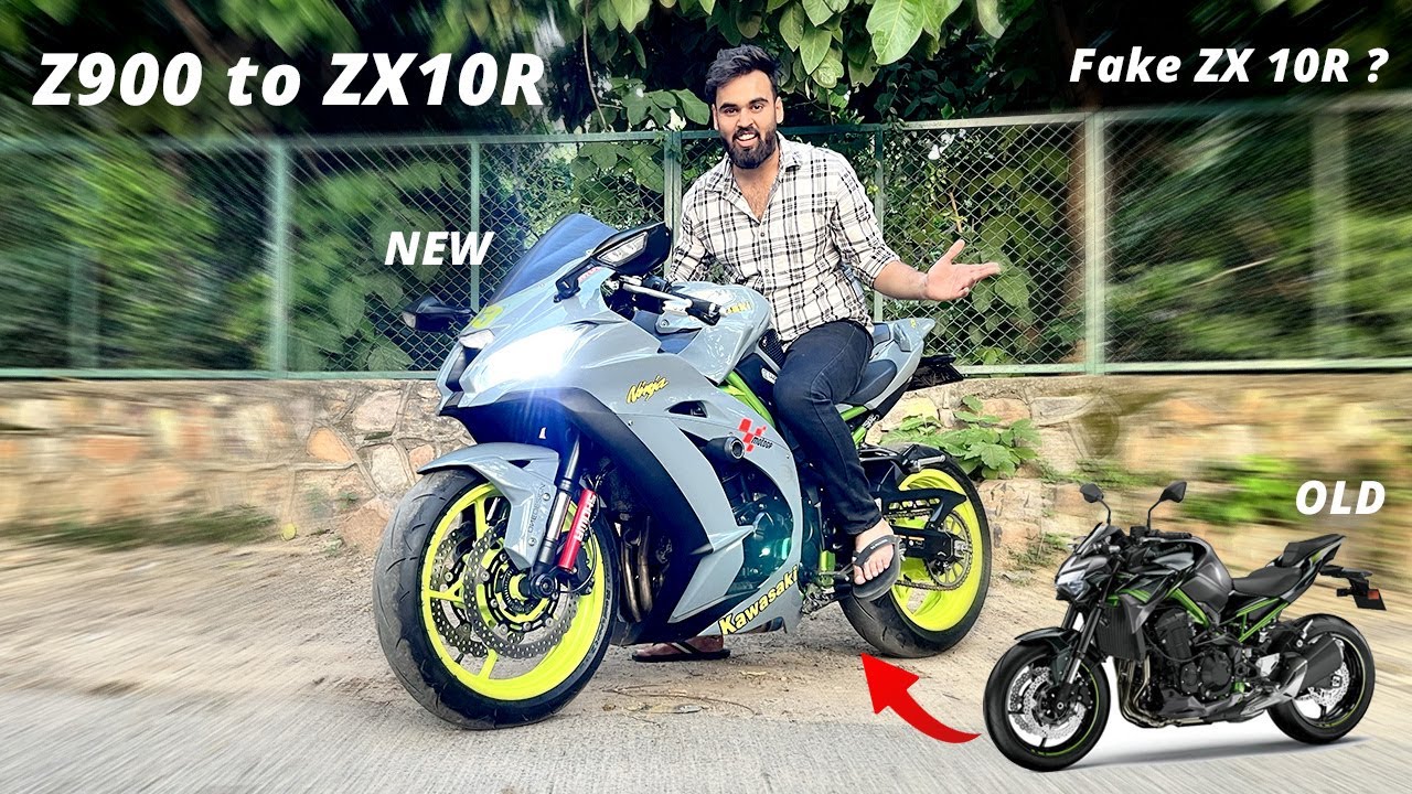 Z900 ko bana diya ZX10R😍👌🏻