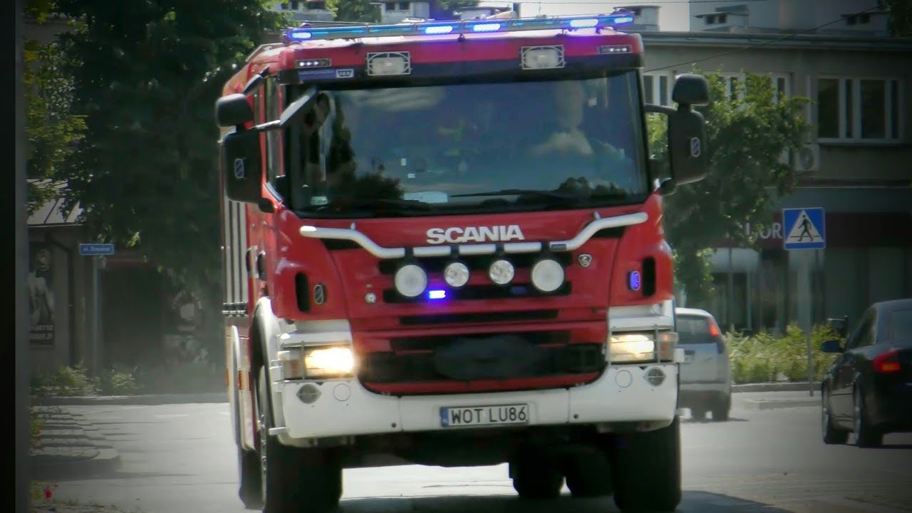 [] Alarmowo GCBA Scania 551[M]25 z JRG Otwock