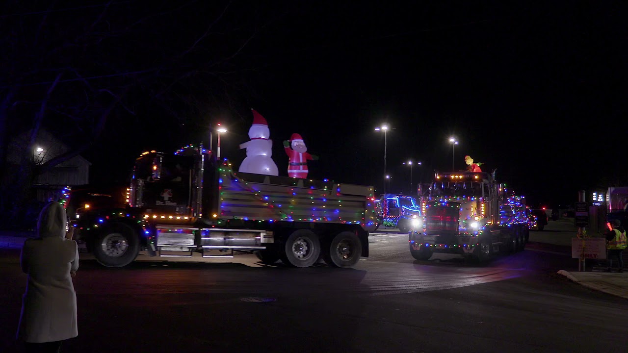 Victoria's Christmas Truck Parade 2021 (IEOA Truck Light Convoy and Food Drive)