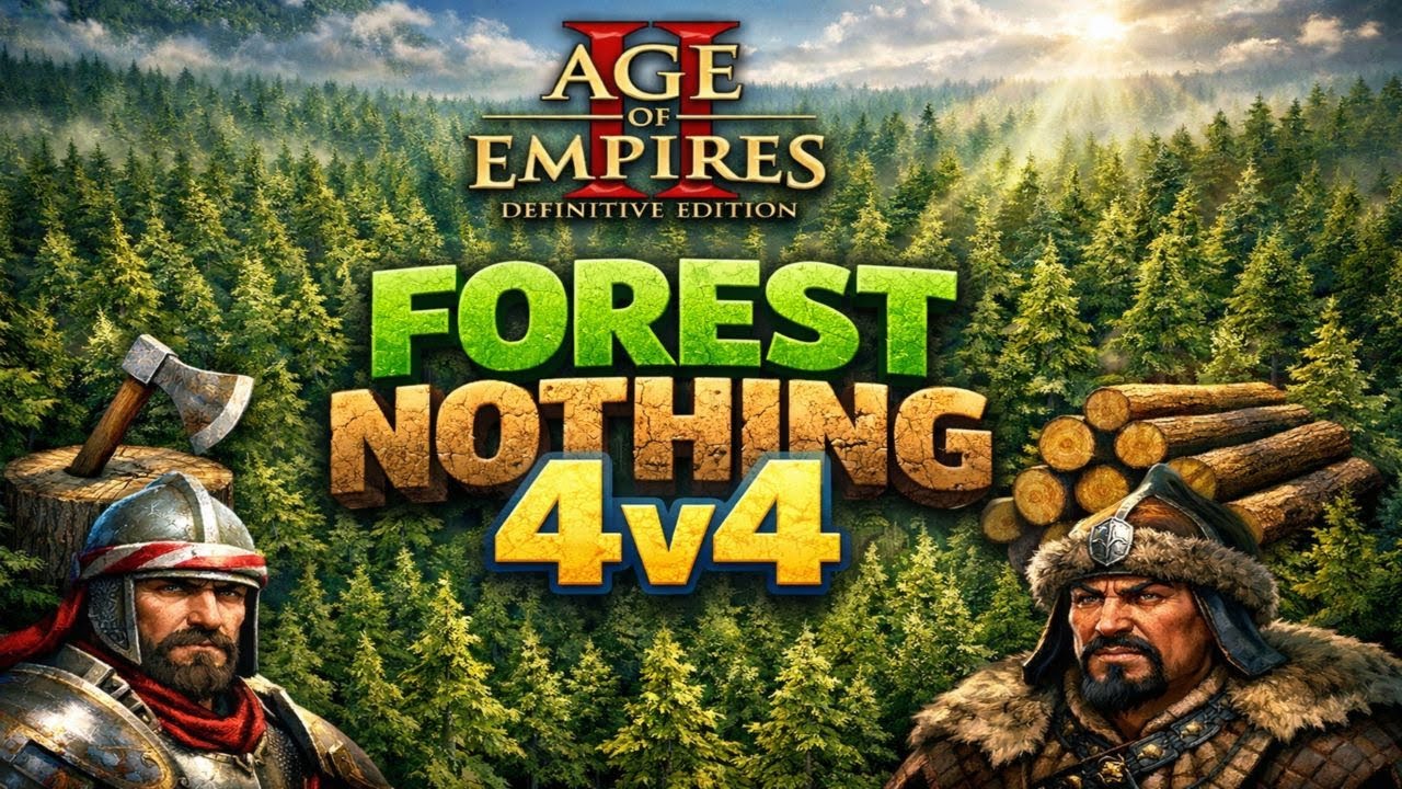 Age of Empires 2 DE Forest/Bamboo nothing RANKED Games plus 10x games
