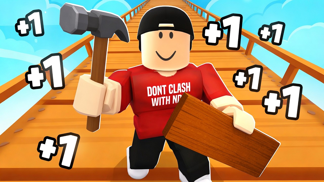 Spending $8,452,096 in Roblox +1 Speed Bridge Building..