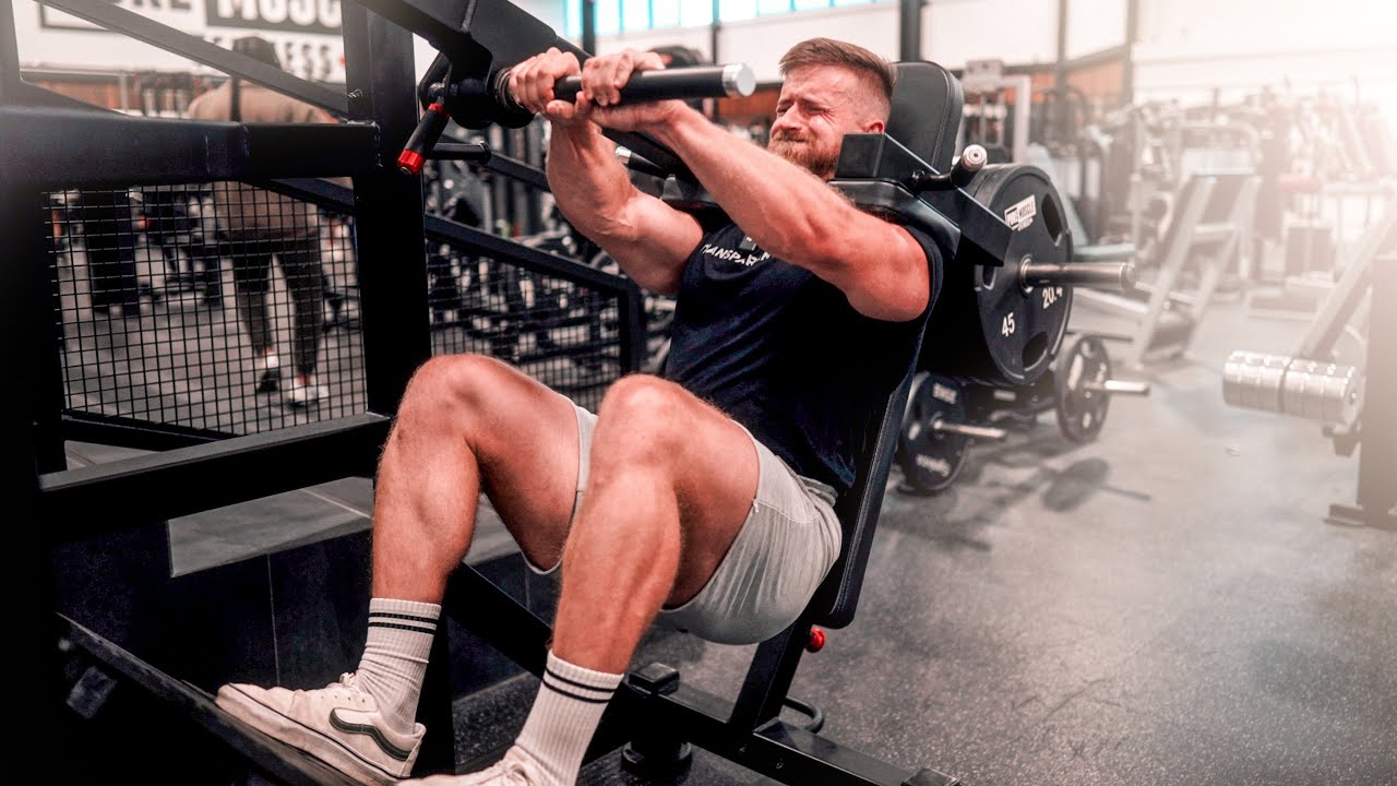Leg Workout (Quads/Hamstrings) Day 24 | Natural Bodybuilding