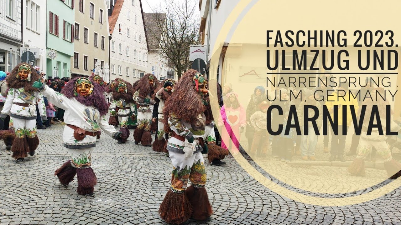 Fasching . Ulmzug und Narrensprung . Ulm, Germany Carnival 🇩🇪