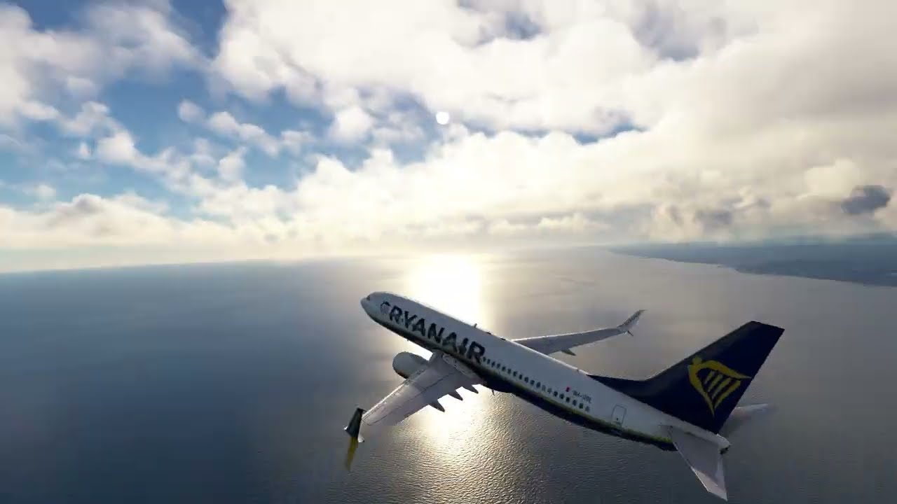 MFS2020 IVAO Barcelona  Bordeaux virtual Ryanair