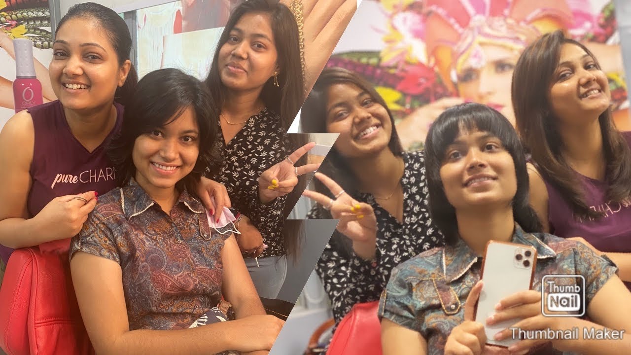 Haircut time | sisters | Alexander unisex saloon | makeover | Hyderabad | Priyanka nalkari | Roja |